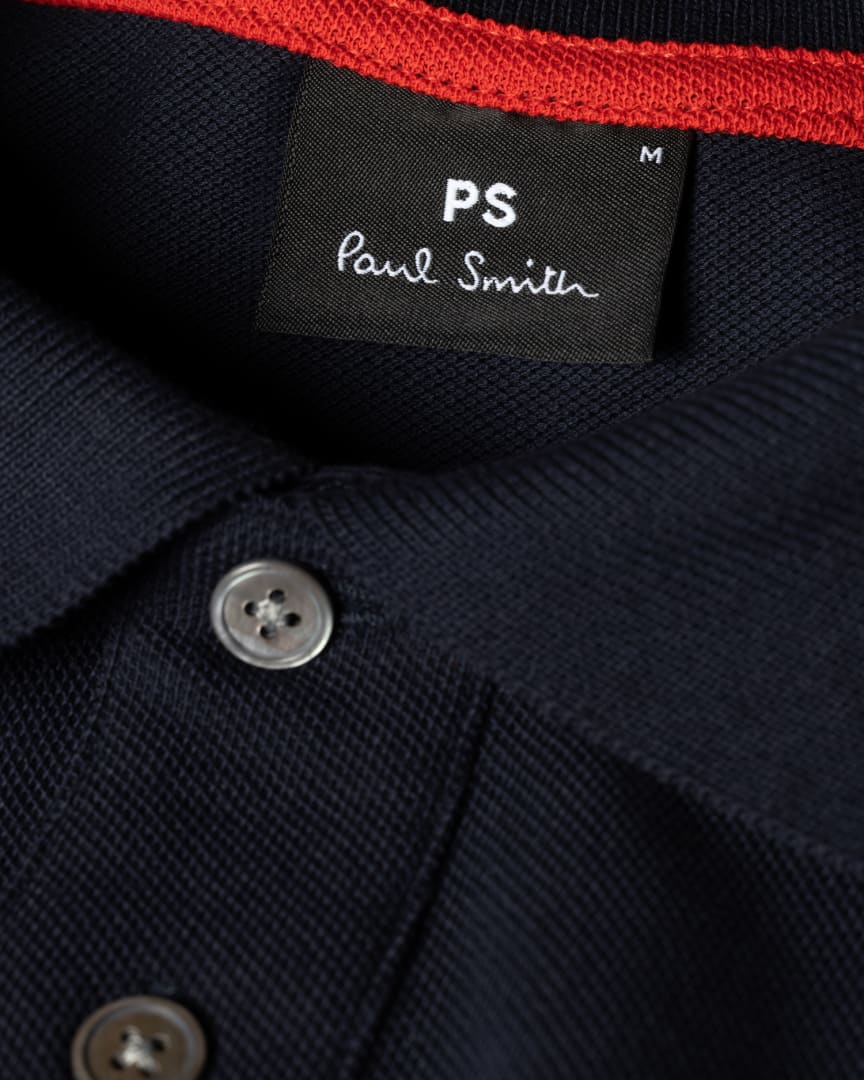 Paul smith on sale navy polo shirt