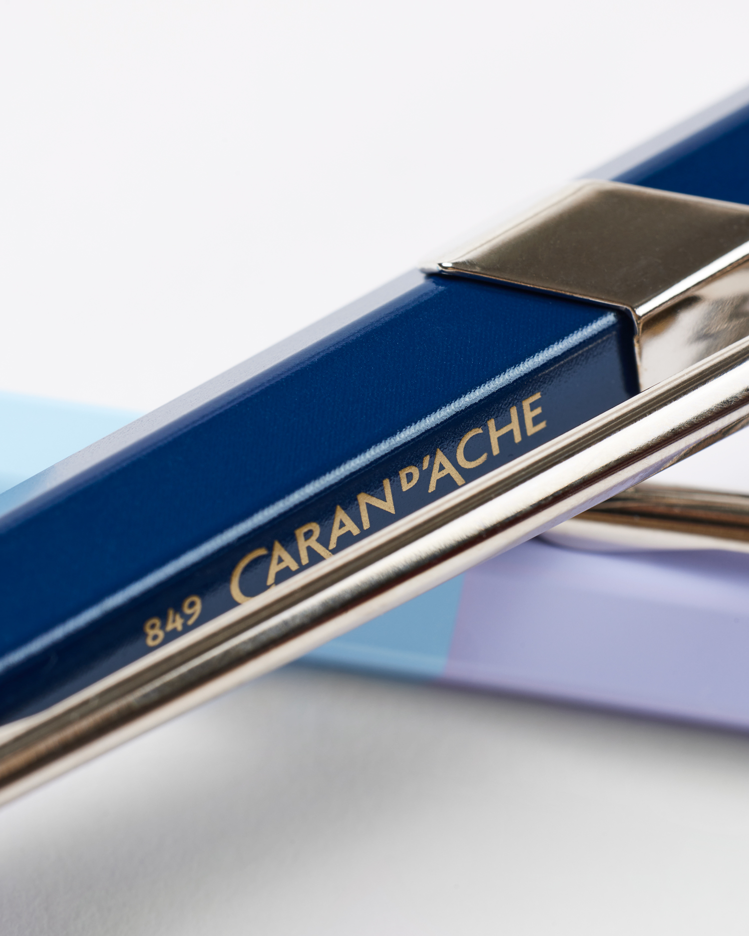 Caran d'Ache + Paul Smith - 849 Green & Navy Ballpoint Pen