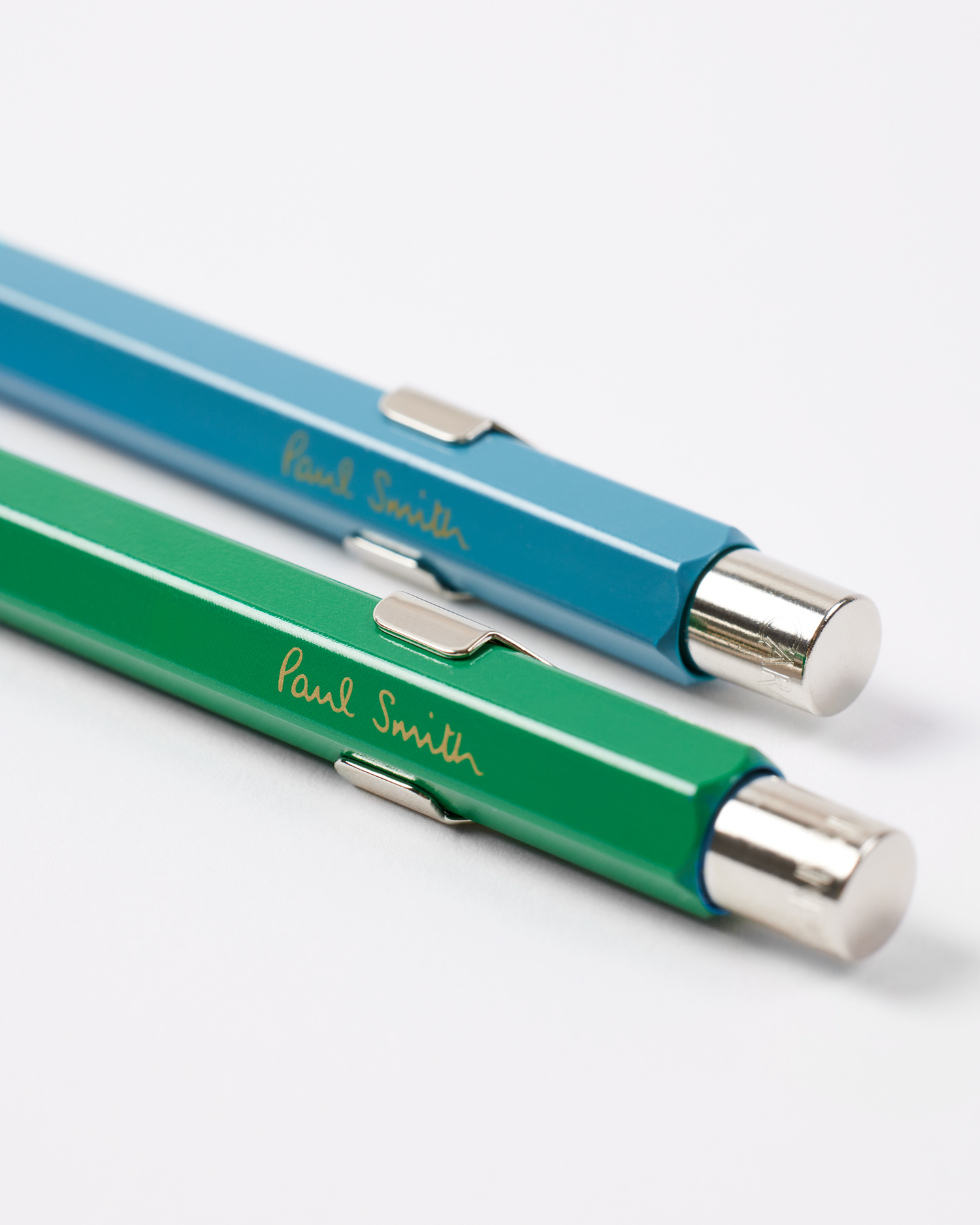 Caran d'Ache + Paul Smith - 849 Blue & Green Ballpoint Pen