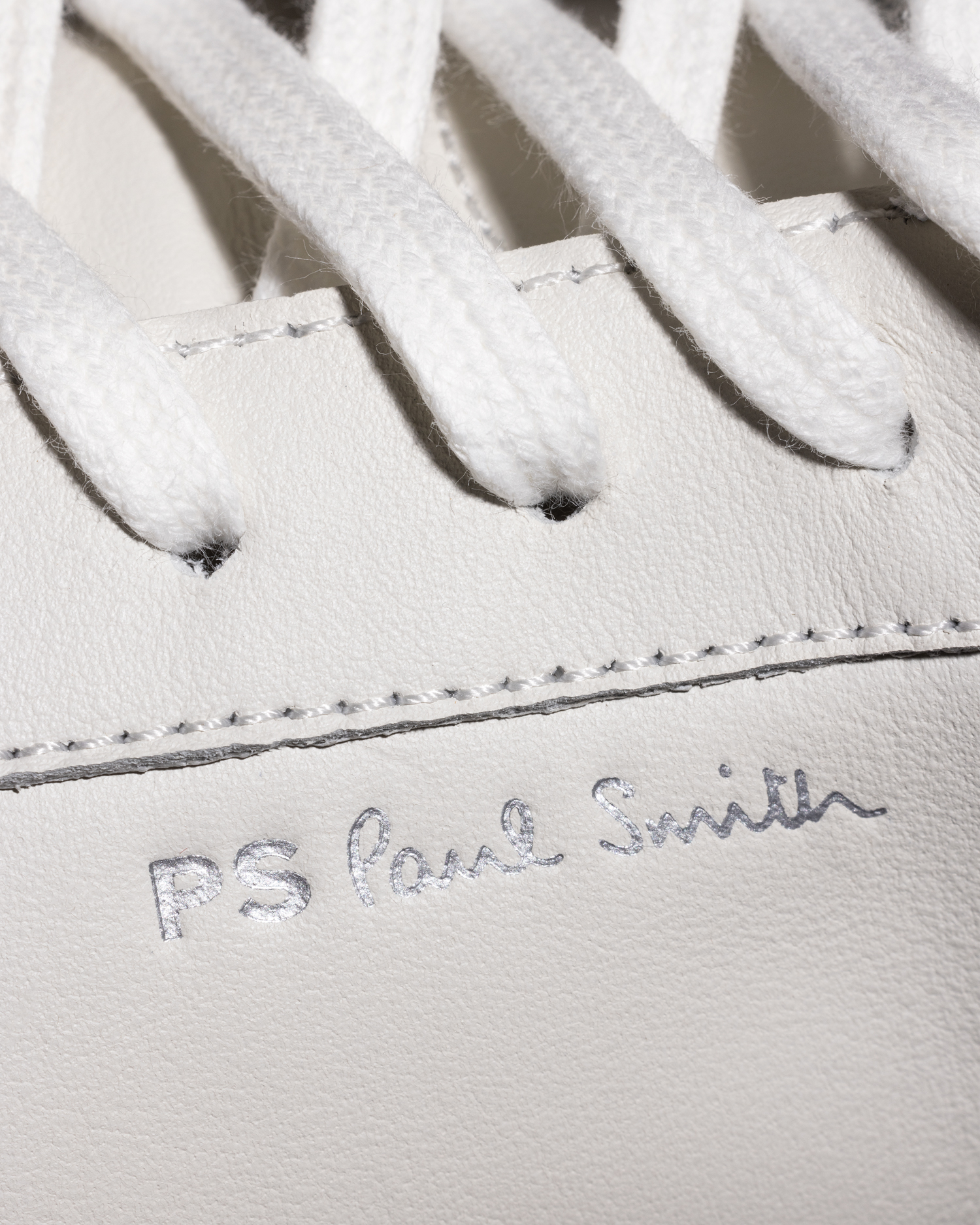 スニーカー PAUL SMITH Men Sneakers White M2SDVR57PLEA 01 Men's White Leather 'Rex' Sneakers