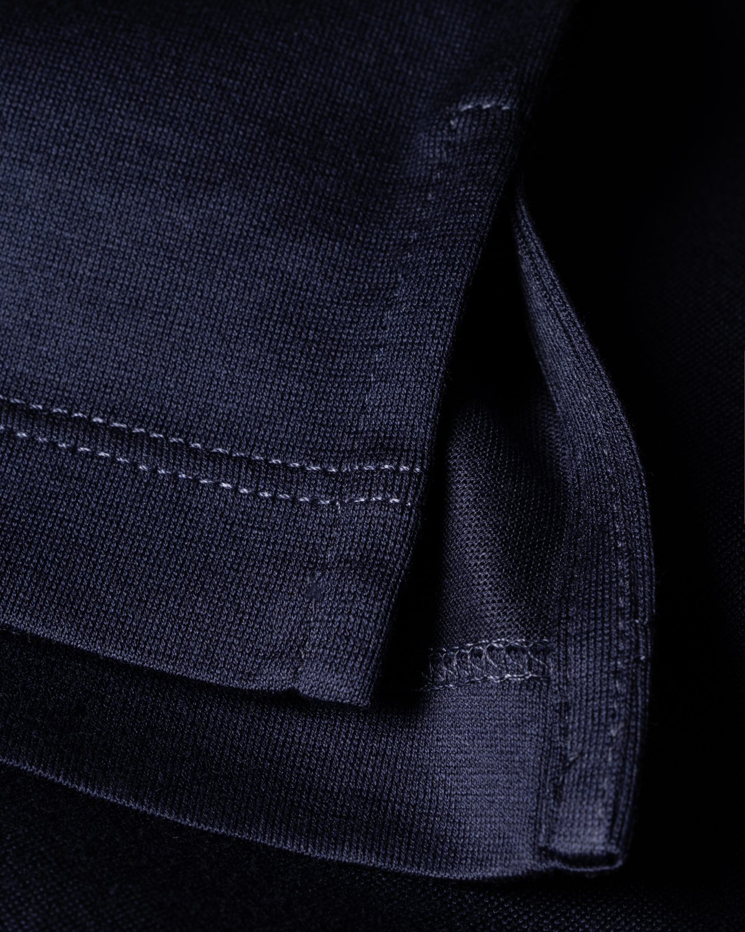 Tシャツ・カットソー Paul Smith FW25 (M1R 306U H00088 28B) Men's Navy 'Signature Stripe' Pocket T-Shirt