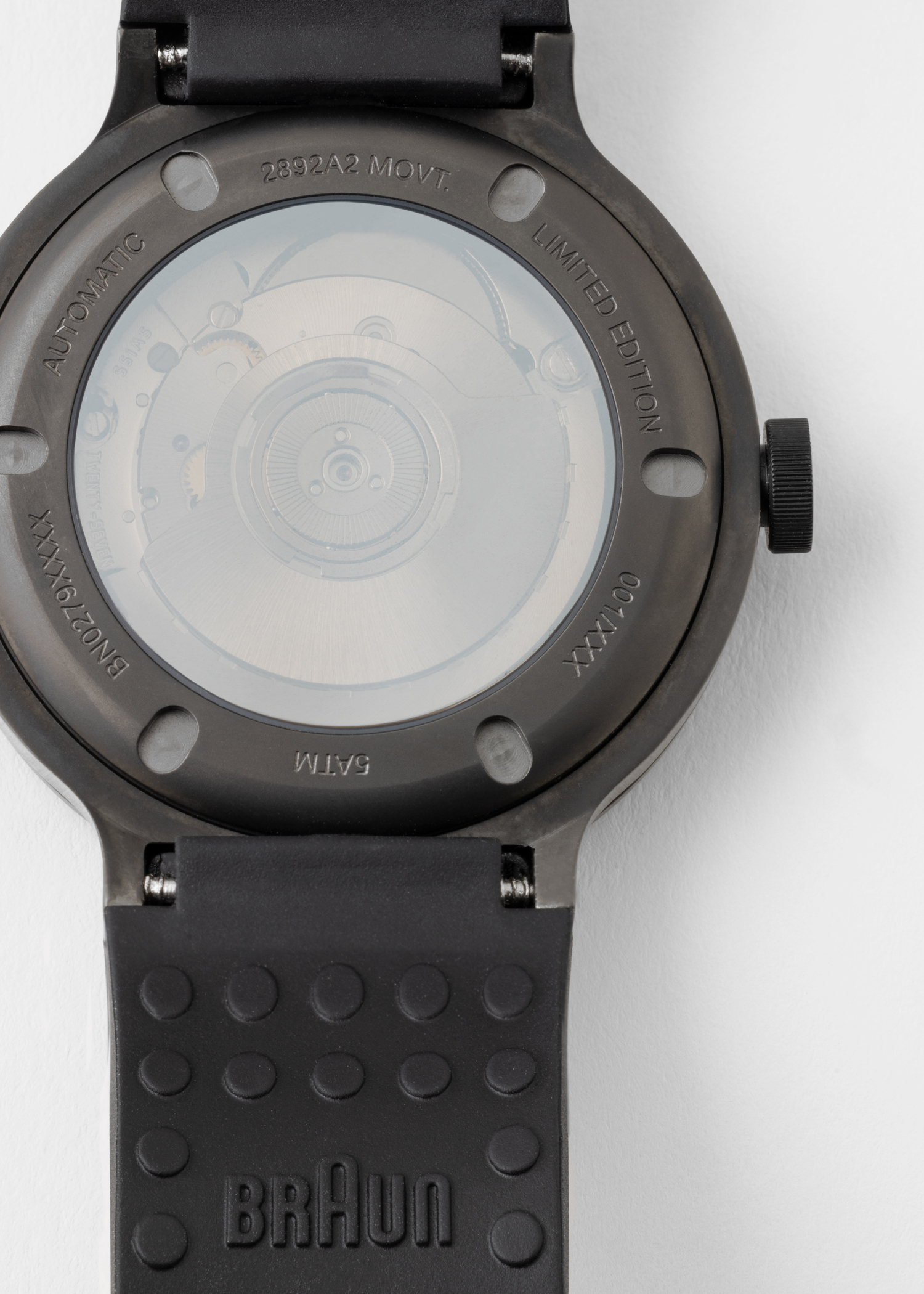 The Paul Smith + Braun Swiss-Made Watch