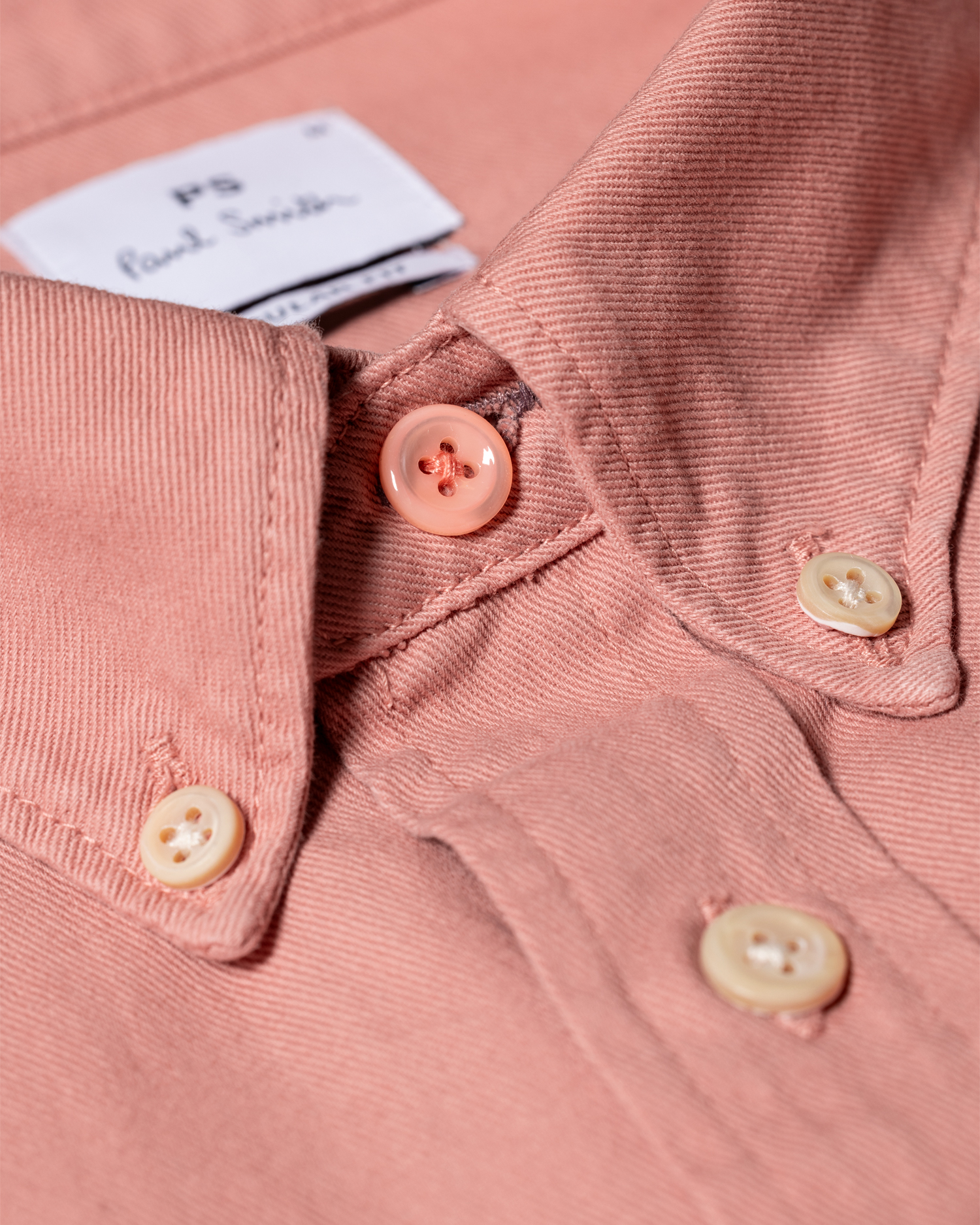 Pale Pink Organic Cotton Twill  
