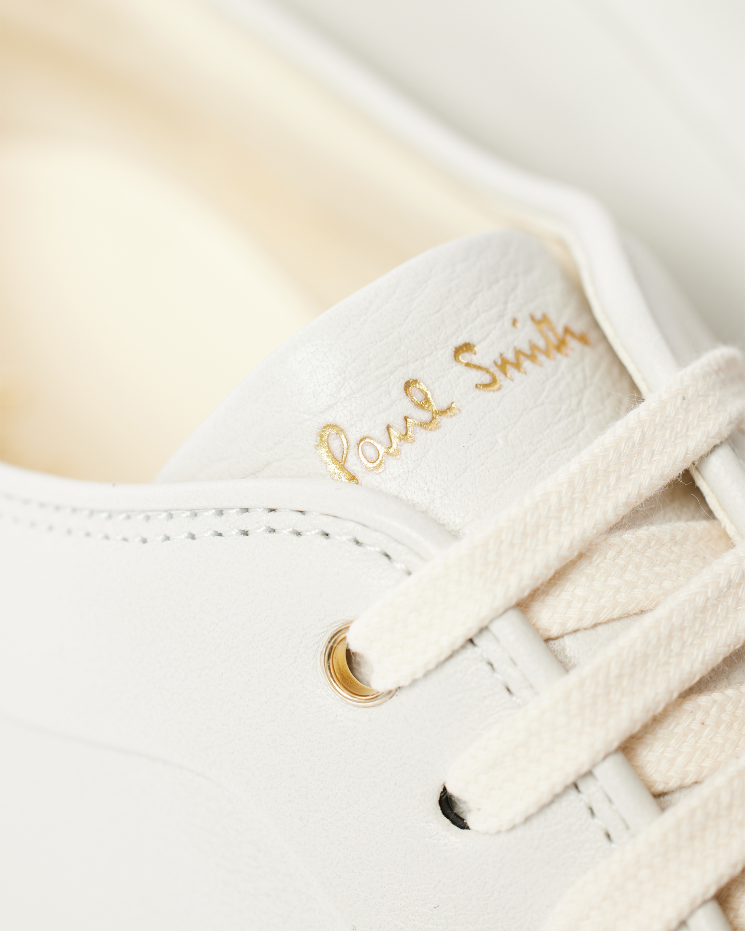 スニーカー Paul Smith SS25 MENS SHOE BASSO LUX (M1S BSX01 NGTO 06) PAUL SMITH Basso Lux Suede-Trimmed Leather Sneakers for Men