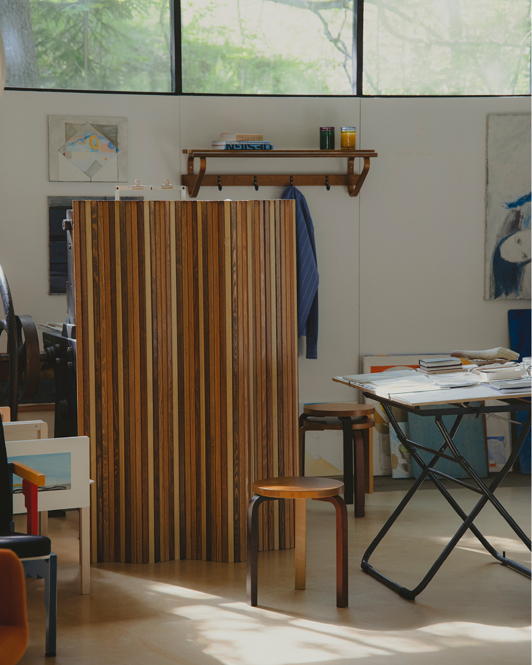 Artek Reimagined by Paul Smith - Aalto Five Colour-Stained Coat 