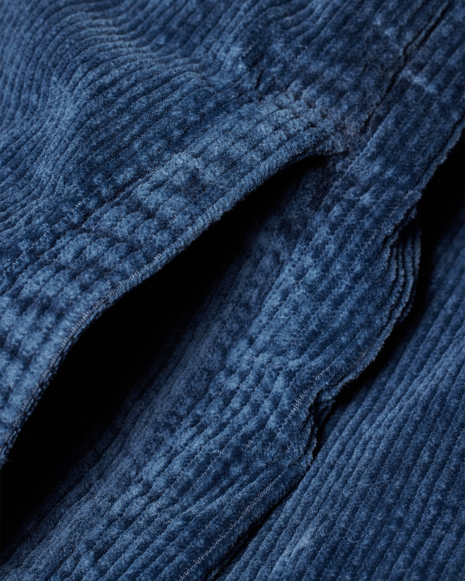 Men's Navy Seersucker Corduroy Work Jacket Men's Navy Seersucker Corduroy Work Jacket