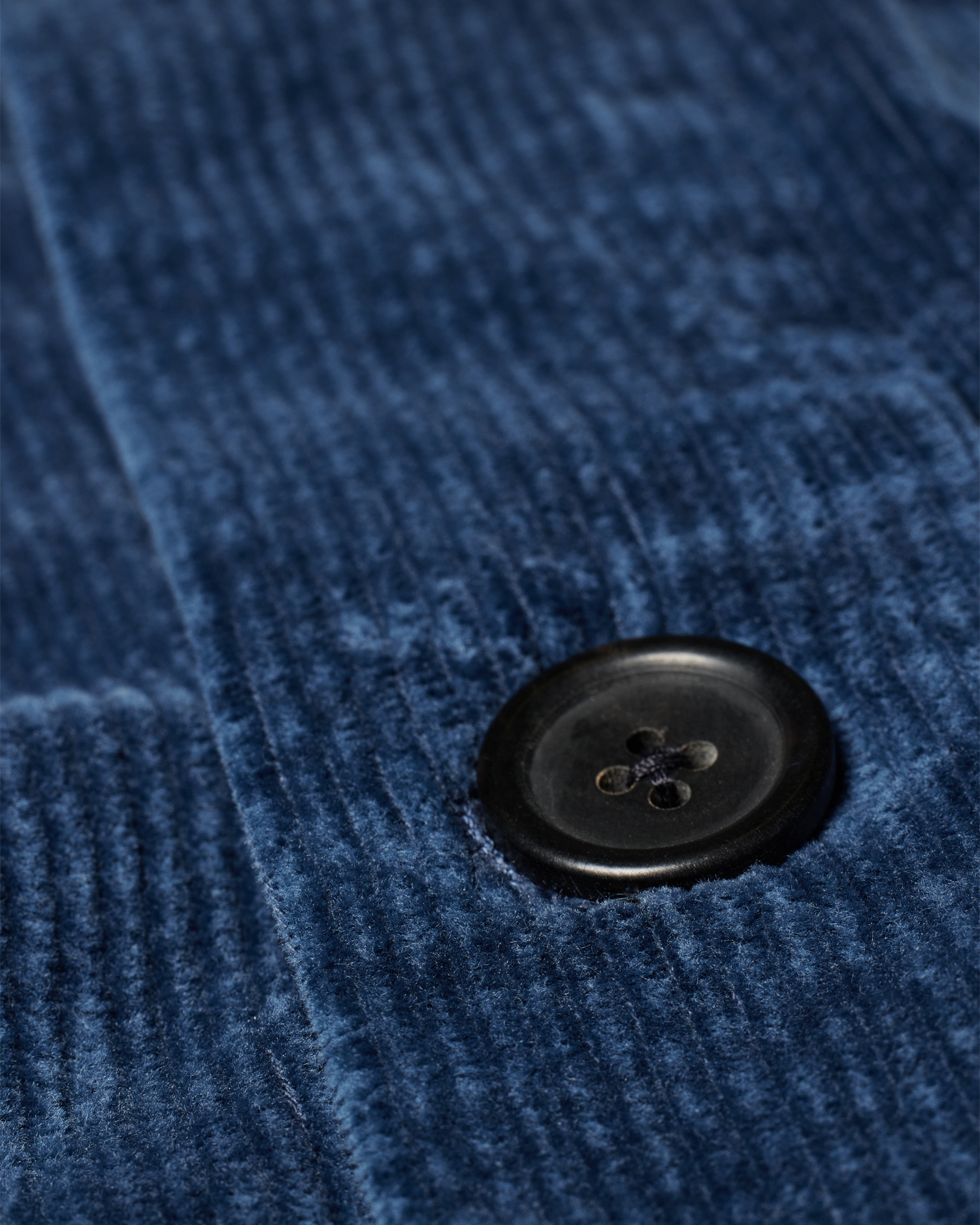 Men's Navy Seersucker Corduroy Work Jacket