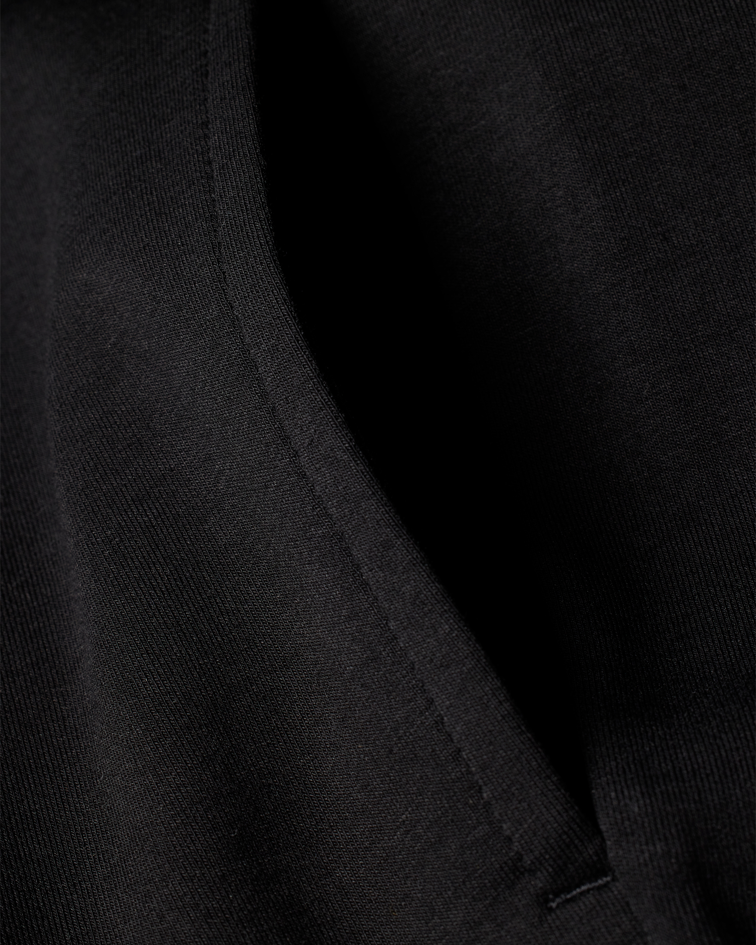 Men's Black Cotton-Blend 'Sports Stripe' Track Jacket Men's Black Cotton-Blend 'Sports Stripe' Track Jacket