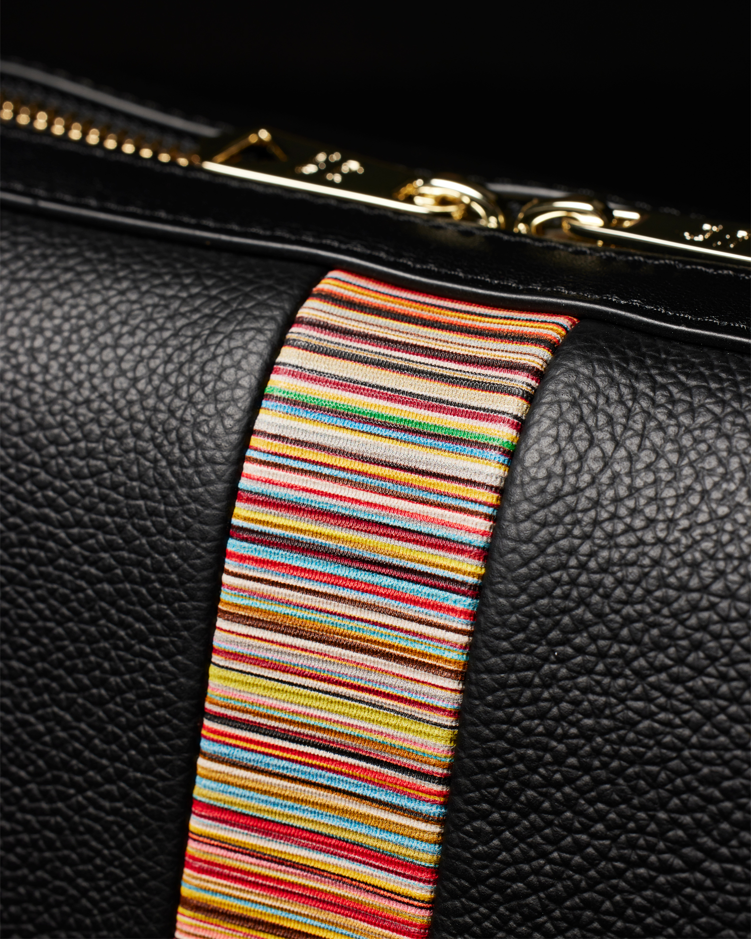 Paul Smith ☆ Signature Stripe Shoulder Bag [正規品/関税込] PAUL SMITH Signature Stripe Bag - Black | Garmentory