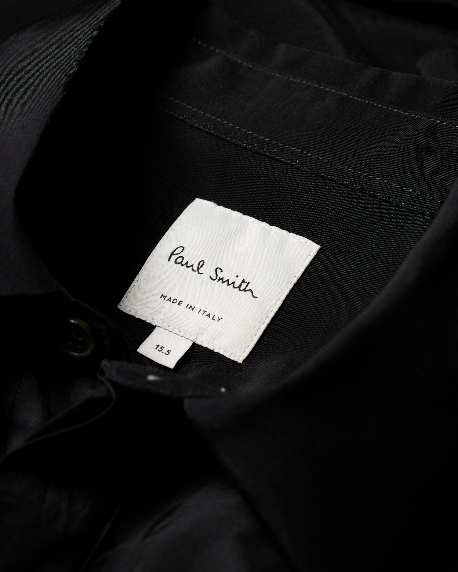 Tシャツ・カットソー Paul Smith SS25 MENS SC SLIM FIT SHIRT (M1R 006L P00811 01) Black Cotton-Blend 'Broad Stripe Zebra' T-Shirt