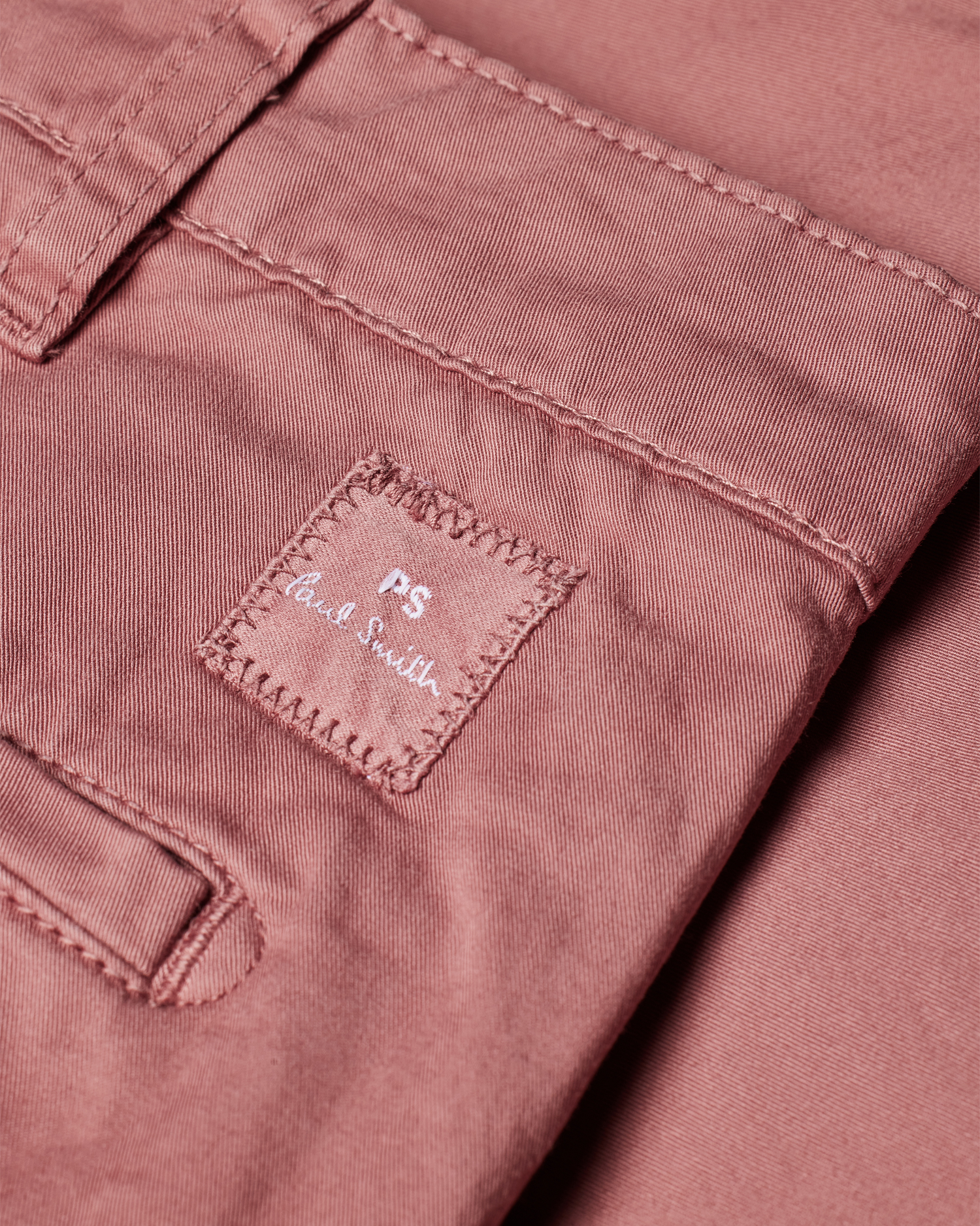 Men's Dusty Pink Organic Cotton-Stretch Shorts