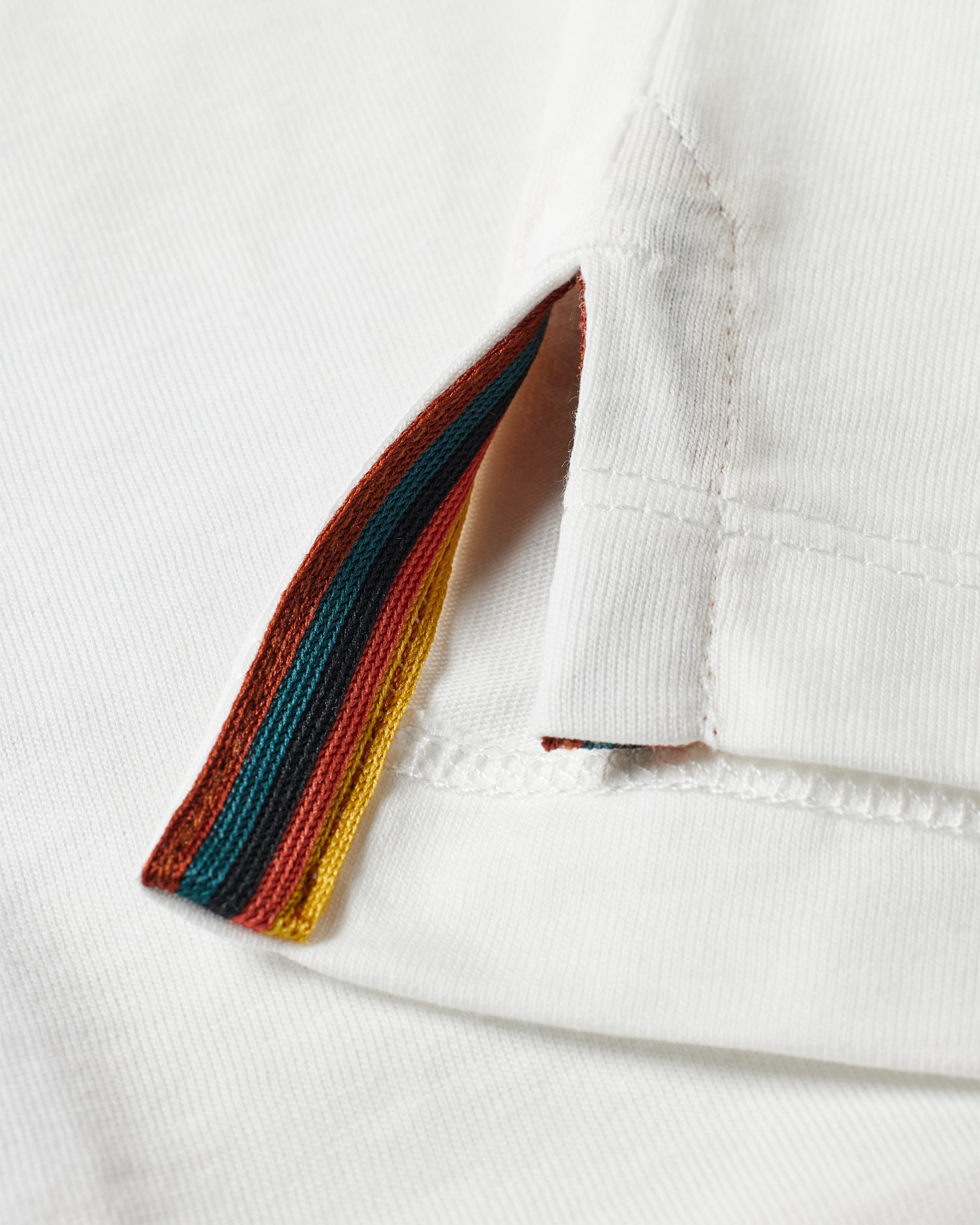 Men's White 'Espresso Bar' Print Cotton T-Shirt