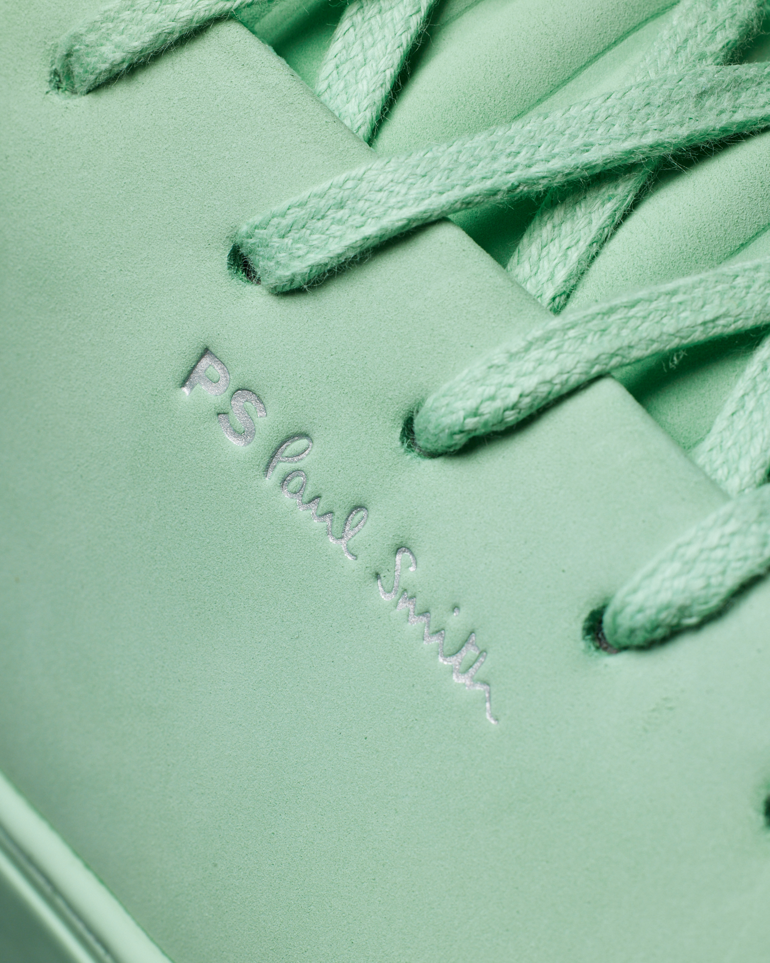 Men's Mint Green Nubuck 'Lee' Trainers