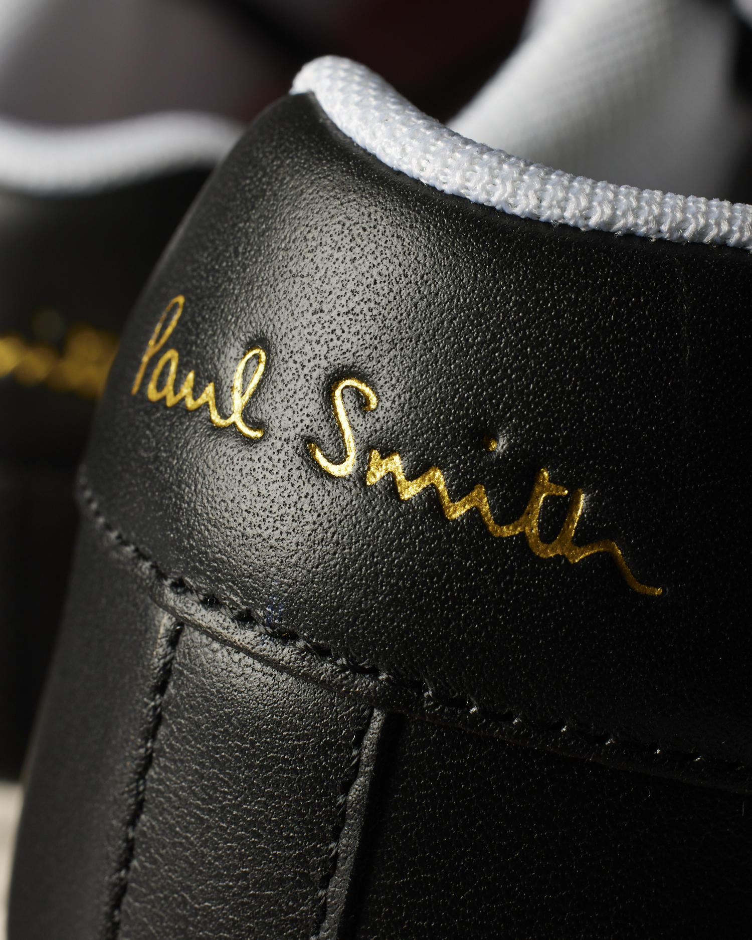 Women's Black Leather 'Dusky Swirl' 'Lapin' Trainers