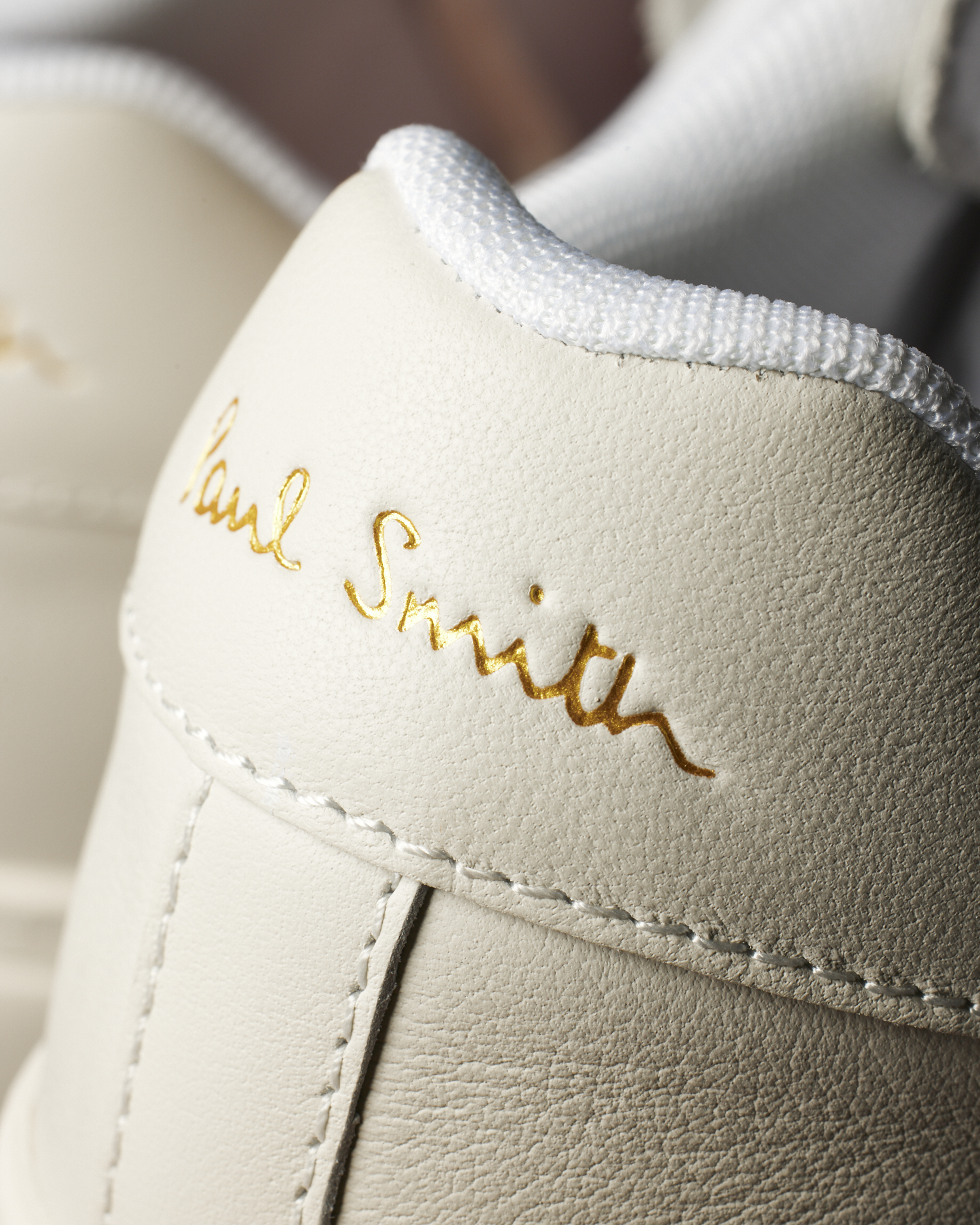 Women's White Leather 'Dusky Swirl' 'Lapin' Trainers