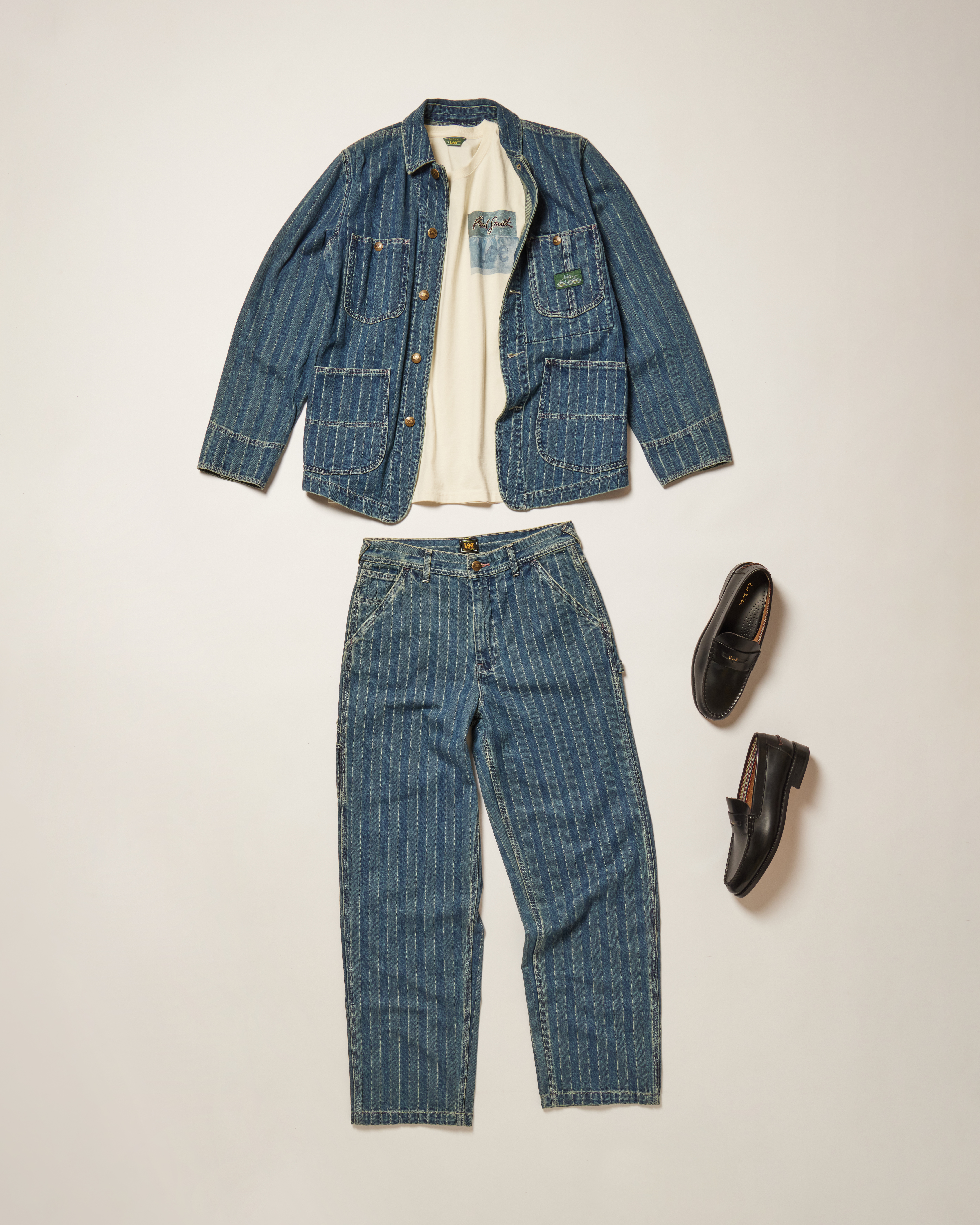 25SS Paul Smith×Lee ウォバッシュワークパンツ