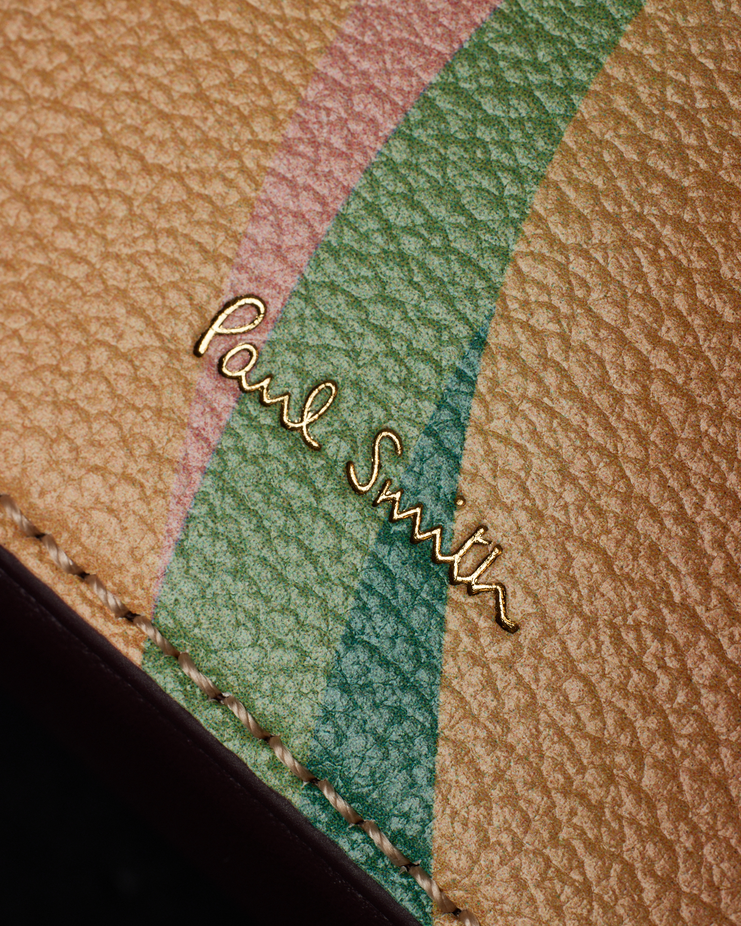 Women's 'Dusky Swirl' Leather Camera Bag